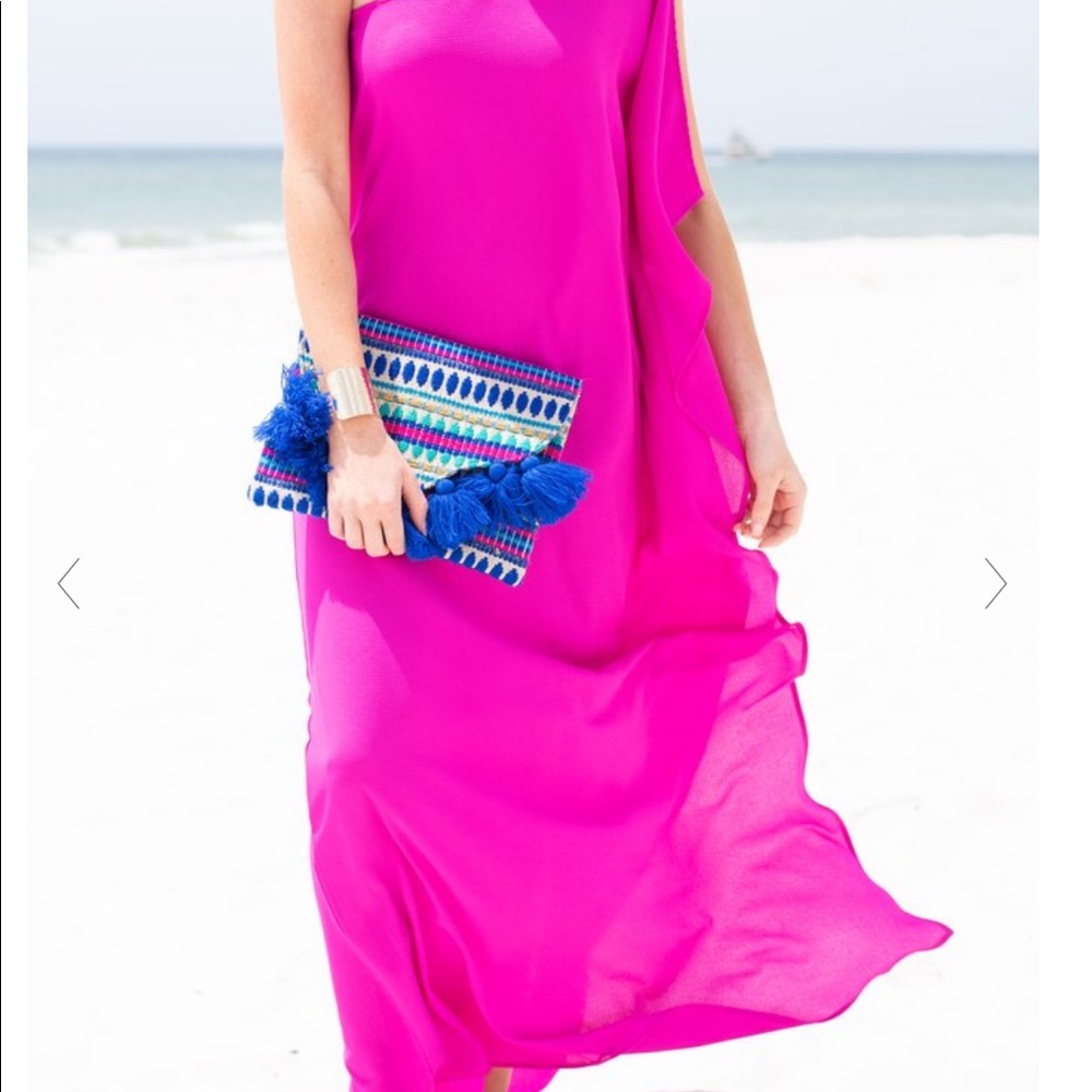 One Shoulder Maxi
